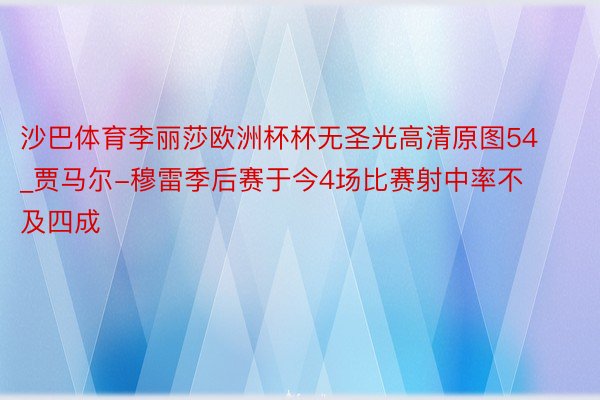 沙巴体育李丽莎欧洲杯杯无圣光高清原图54_贾马尔-穆雷季后赛于今4场比赛射中率不及四成